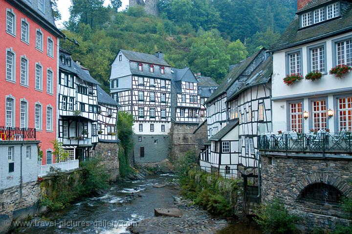 the River Rur runs through the town