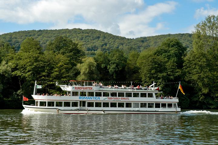 cruiseship on the river