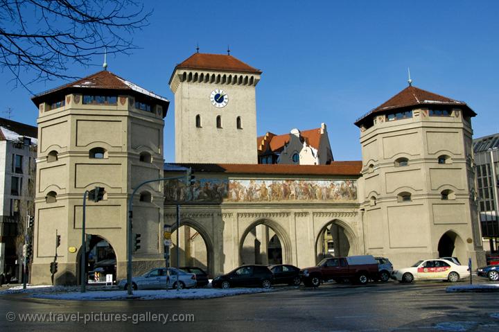 the Isartor, Isar Gate, part of the old town-wall