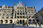 the New Town hall, (Rathaus), built between 1867 and 1909 by Georg Joseph Hauberrisser