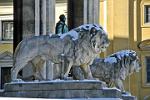 lions guard the Residenz