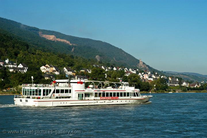 a river cruise ship