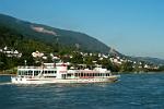 a river cruise ship