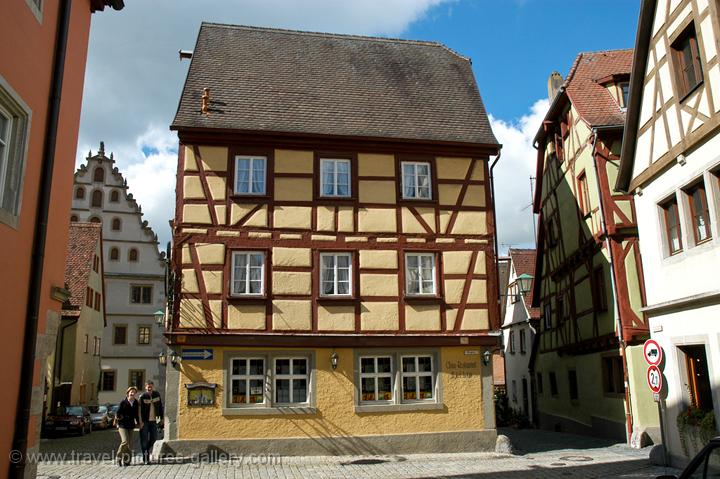 a 'fachwerk' , half-timber house