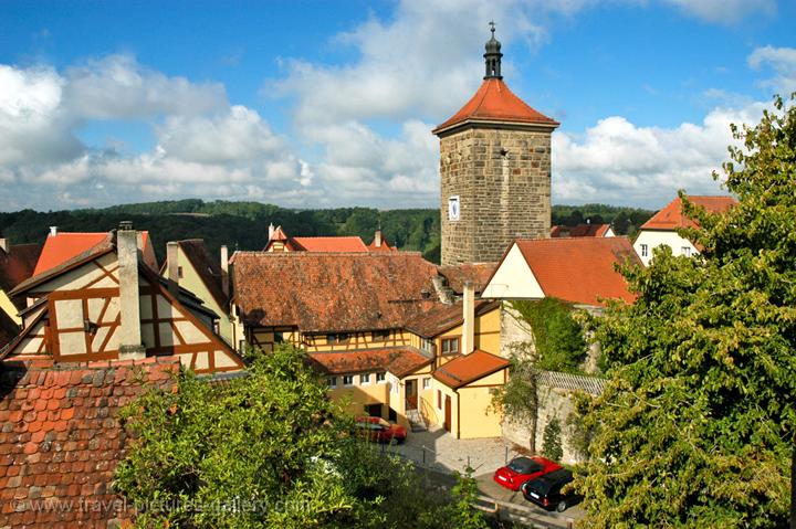 roofs from the town wall