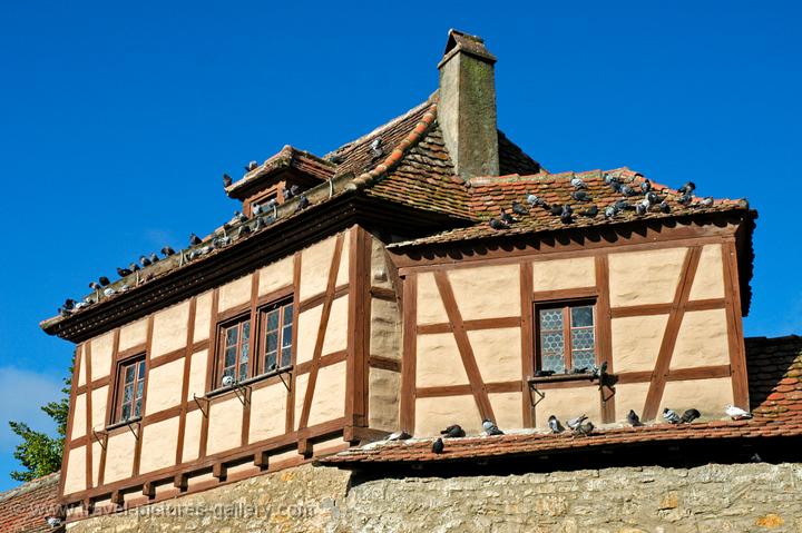 fachwerk, half-timber house, near the Rdertor