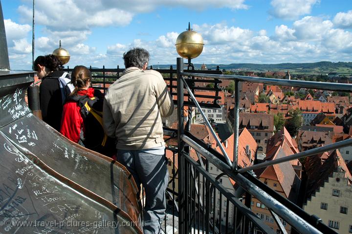 the Rathaus tower viewing platform