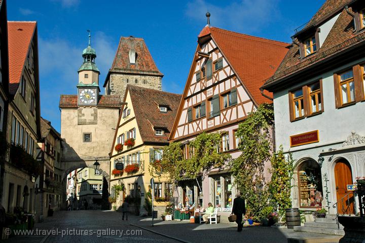 the Markusturm, historic town center