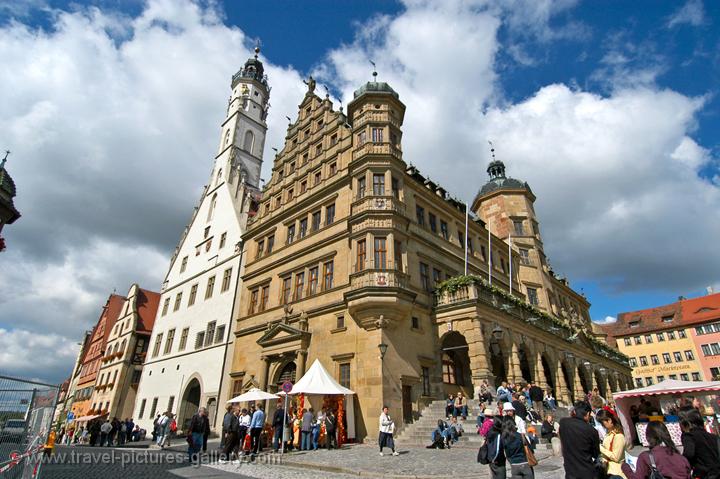 the Rathaus and tower