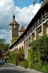 well preserved medieval town walls, Klingentor