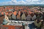 view from the Rathaus, Marktplatz