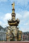 fountain in the main market