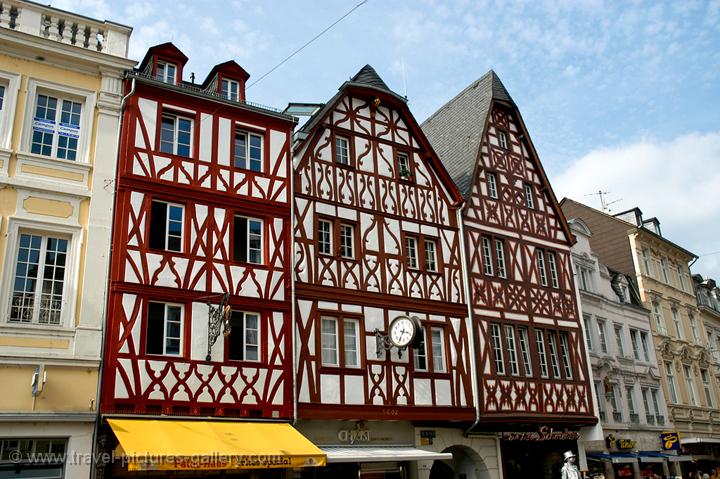 fachwerk (half-timber) houses on the market