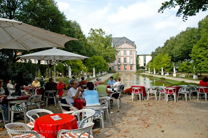 the Palace Gardens