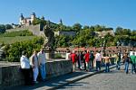 on the Alte Mainbrcke, Bridge over the River Main