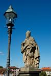 statue of a saint on the Alte Mainbrcke