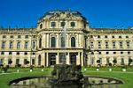 the Baroque Residence (Residenz) Palace, Hof Garden fountain