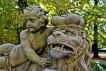 statue at the Hof Garten (Court Garden), Residenz