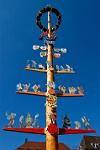 the 'Maybaum', the May tree, Marienplatz