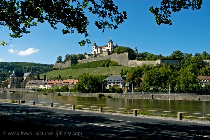 the Marienberg Castle (Festung), River Main