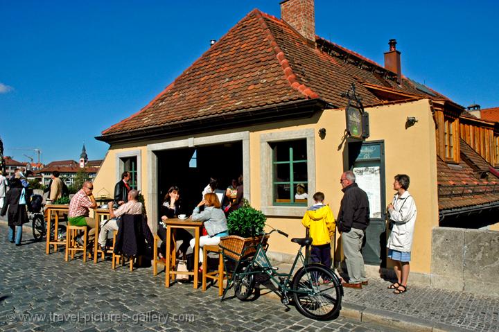 cafe on the Alte Mainbrcke