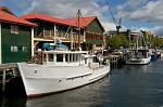 Hobart fishing boats in the harbour