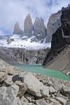 the lagoon at the Torres base