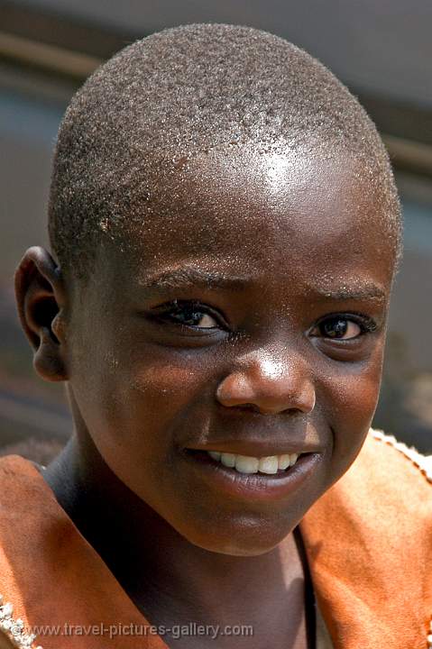 girl in a border village