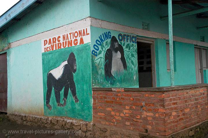 the Virunga National Park office