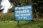 crossing the border from Uganda