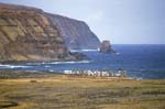 Ahu Tongariki, cliffs of the Poike Peninsula