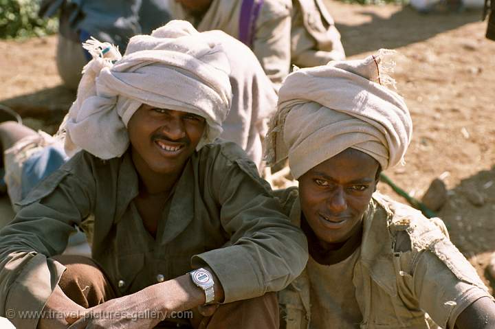 traders at Lalibela market