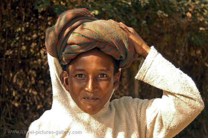 smiling boy, Lake Tana