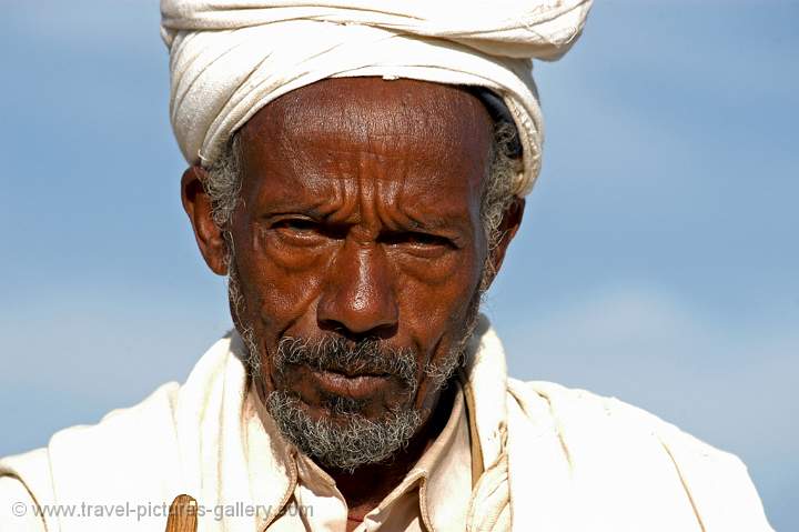 priest at the Timkat Festival, Addis Ababa