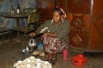 a traditional coffee ceremony