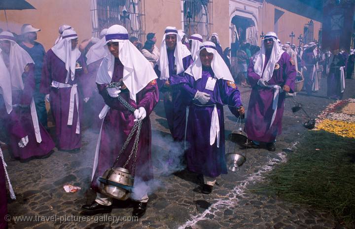 Semana Santa procession, Antigua, Guatemala