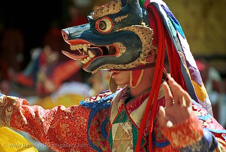 Paro Tsechu, Buddhist festival, Bhutan