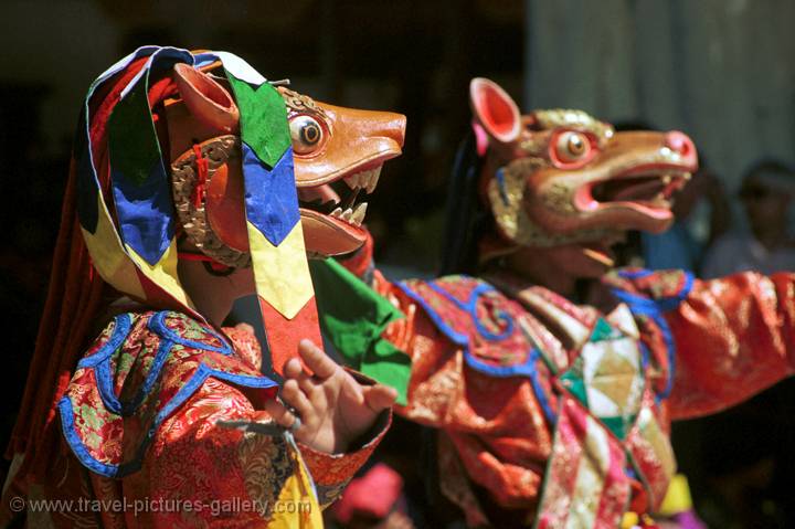 Paro Tsechu, Buddhist festival, Bhutan