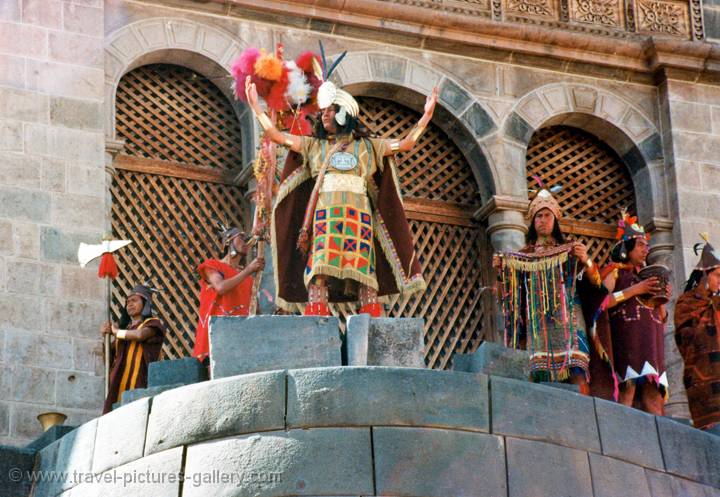 Inti Raymi, Inca Festival of the Sun, Cuzco, Peru