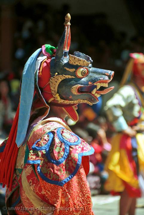 Paro Tsechu, Buddhist festival, Bhutan