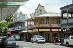fine wooden buildings, colonial architecture