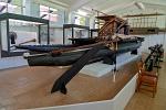 Waqa Tabu, canoe at the Fiji Museum