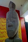 Melanesian sculpture at the Fiji Museum