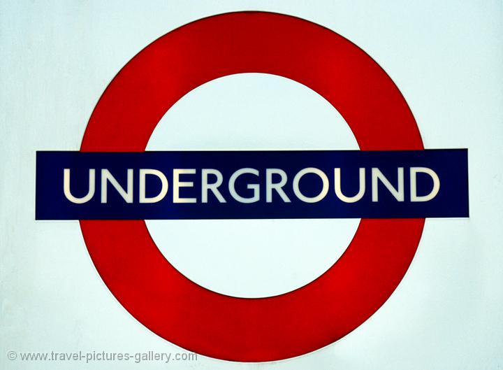 the famous London Underground symbol