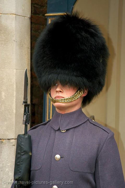 guard at St. James's Palace