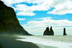 Cathedral rock formations at Vik