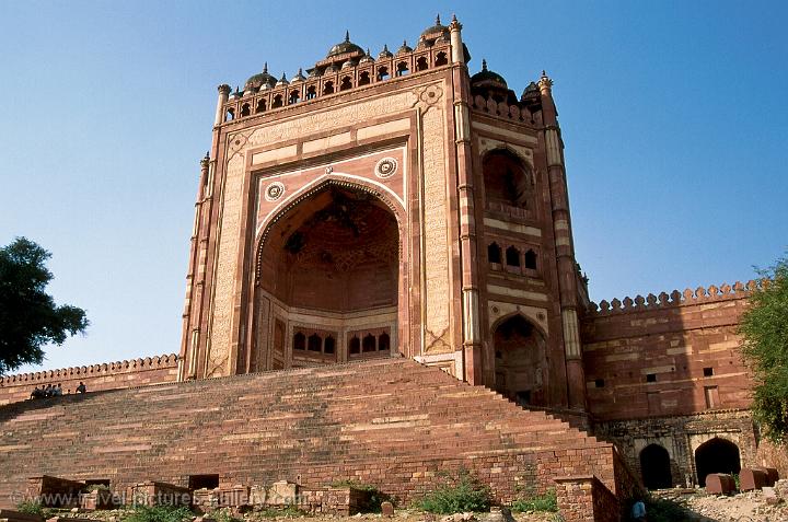 Pictures Of India Agra 0015 Fatehpur Sikri Jama Masjid Buland 