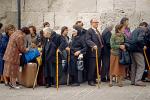 a group of pilgrims from eastern europe