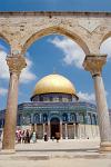 the Dome of the Rock, built between 687 and 691 AD, Temple Mount