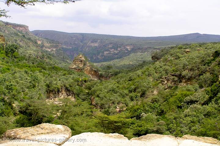 Hell's Gate National Park landscape